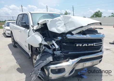 2019 Ram 1500 Big Horn/Lone Star 4X2 5'7 Box from USA, damaged, VIN 1C6RREFT3KN581499